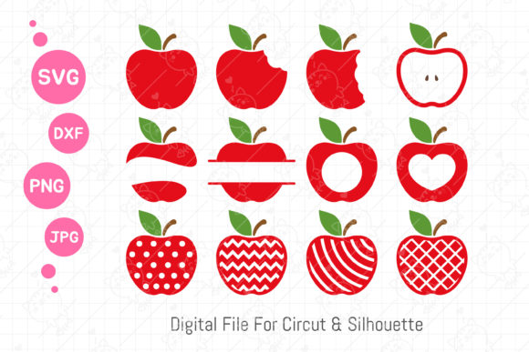 Apple Teacher Cut Back to School Svg