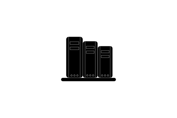 Back to School Bookshelf Silhouette Graphics