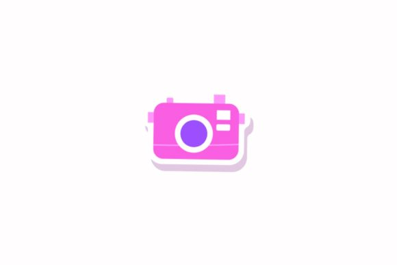 Back to School Camera Stickers Svg – Graphics for Creative Projects