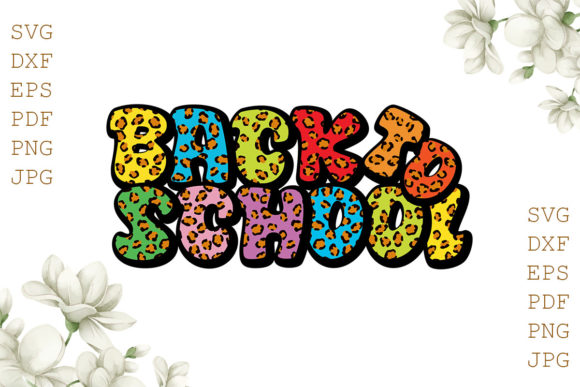 Back to School Colorful Digital Download