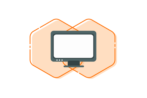 Back to School Monitor Background Graphics