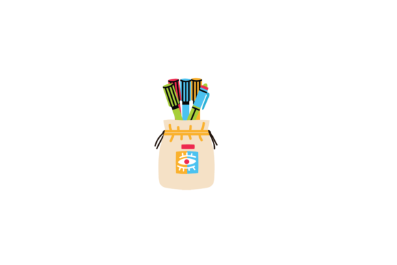 Back to School Pen Color Class Svg Graphics