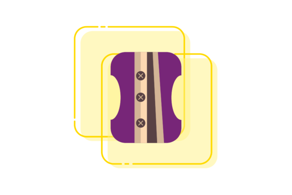 Back to School Sharpener Shape Art