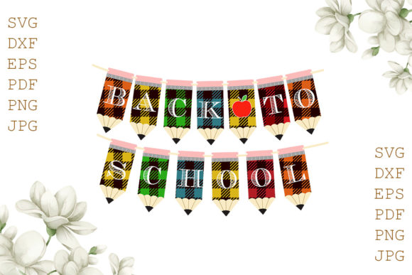 Back to School Student Decor Digital Graphics