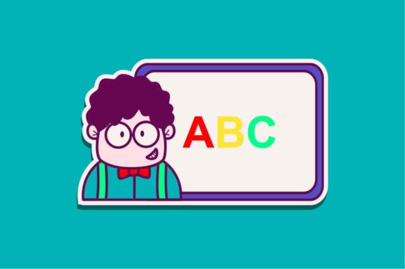 Kawaii Cartoon Stickers Back to School