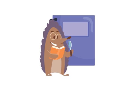 Smart Animals Back to School Graphics and Illustrations