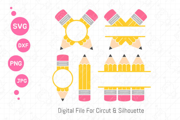 Yellow Pencil Svg Back to School Svg